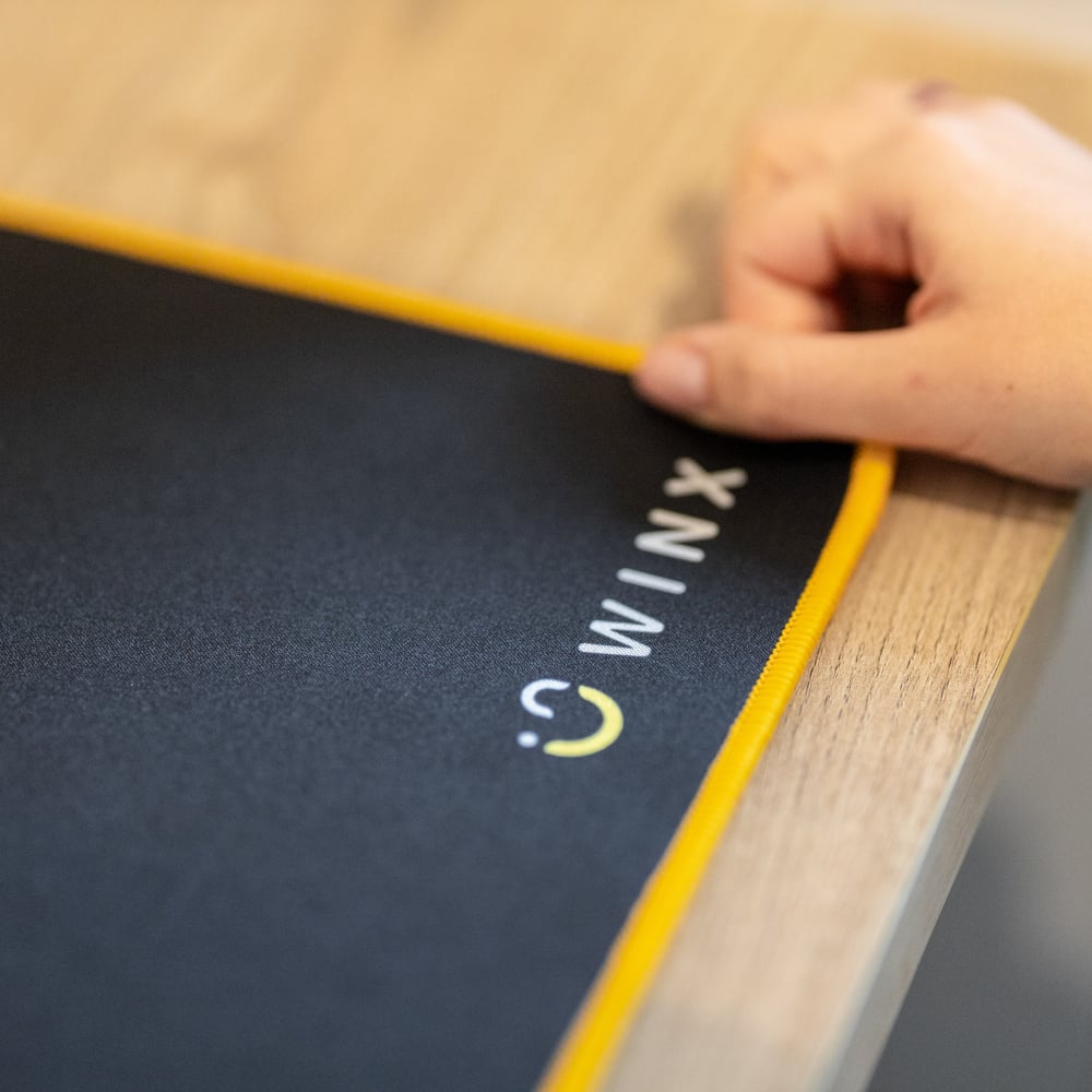 WINX GLIDE Black Extra Large Mouse Pad