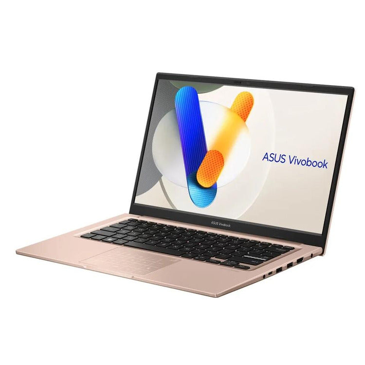 ASUS Vivobook 14 X1404VAP Terra Cotta laptop angled view