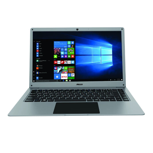 Mecer Laptop with Windows operating system on a white background