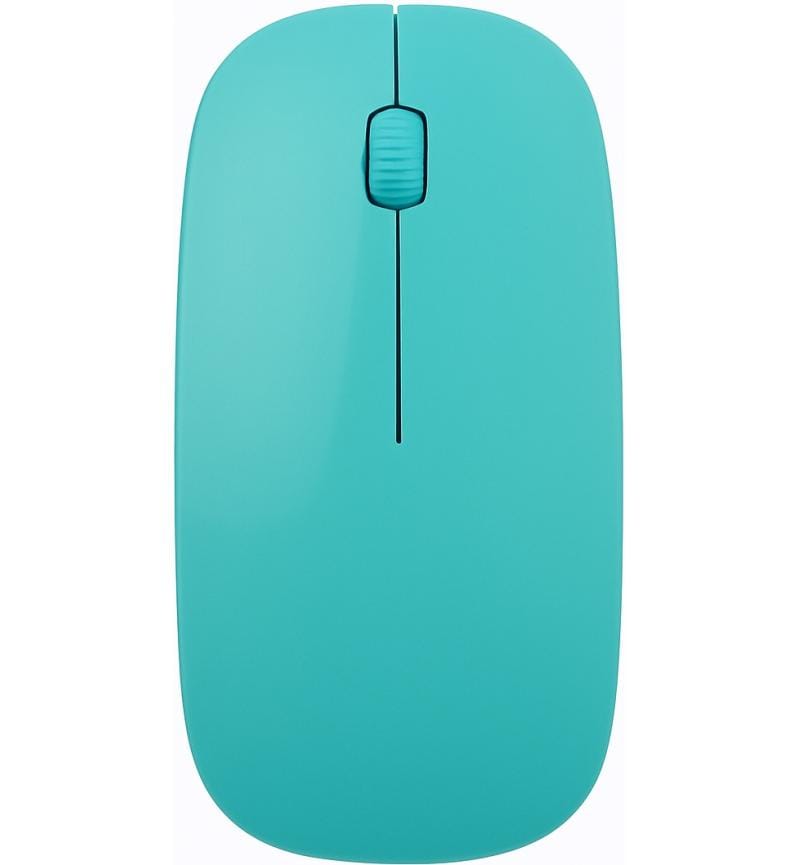 MicroWorld Wireless Turquoise Mouse – Compact, Ergonomic & Stylish for ...