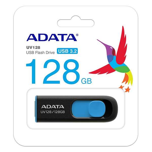 ADATA UV128 USB 3.2 128GB Retractable Flash Drive
