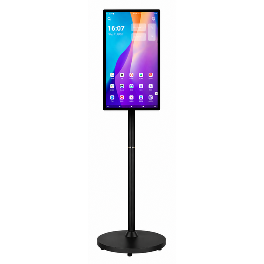 HY215 21.5" FHD Android 11 Touchscreen Media Centre with 220Wh Battery Stand – 2GB RAM, 32GB Storage, WiFi & Bluetooth