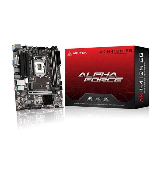 ARKTEK H410, LGA1200,DDR4