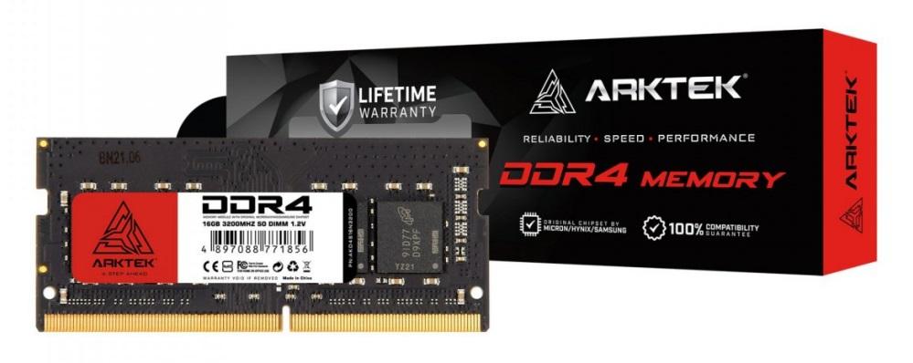 SODIMM: 16GB DDR4  3200