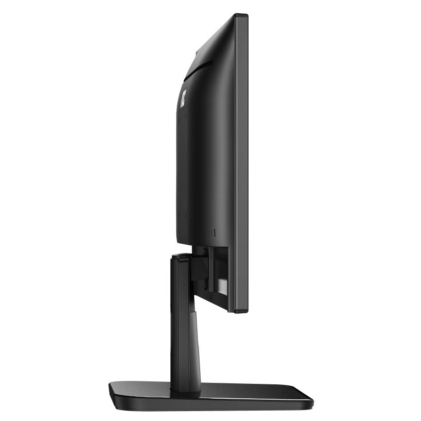 Side profile view of the AOC 20E1H 19.5" HD+ monitor showing the removable stand