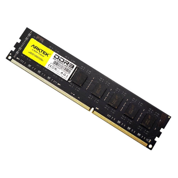 Arktek AKD3S4P1600 4GB DDR3 1600MHz Desktop RAM – UDIMM, CL10, 240-Pin, 1.5V Memory