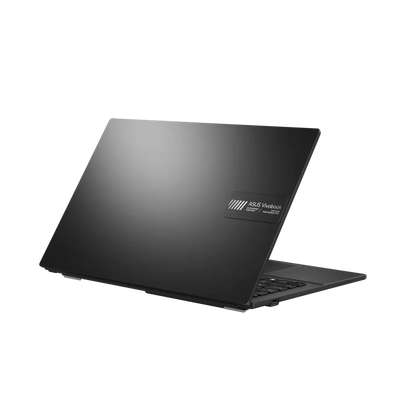 ASUS E1504FA 15.6 inch FHD Ryzen laptop black rear view