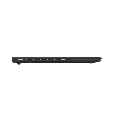ASUS E1504FA 15.6 inch FHD Ryzen laptop black left profile view of ports 