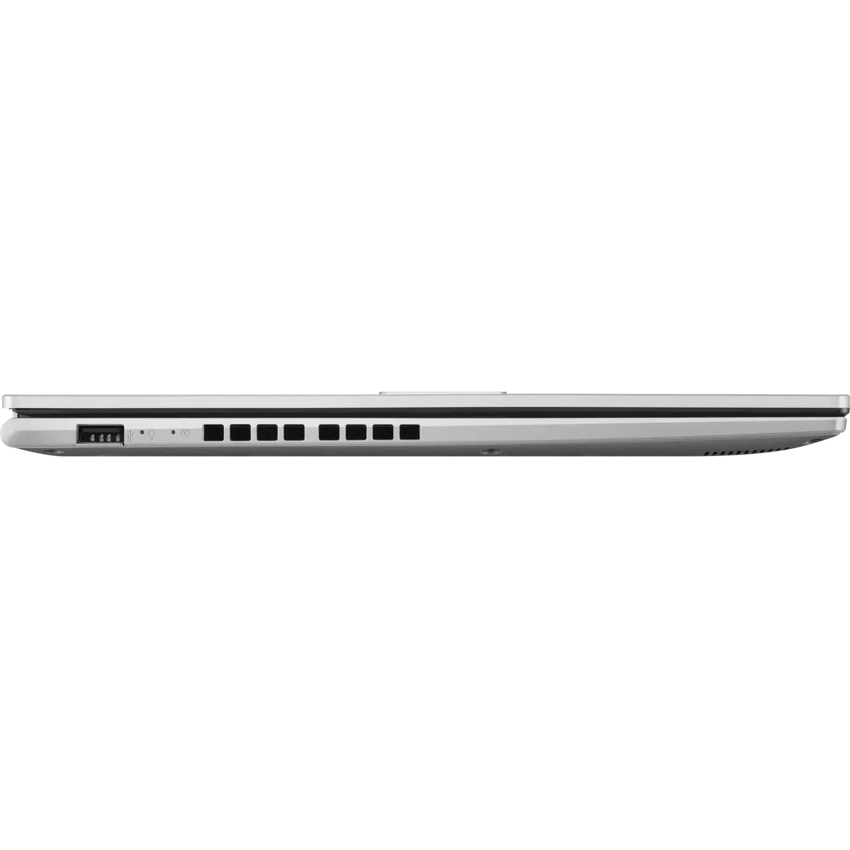 ASUS Vivobook M1502NAQ 15.6 inch FHD Ryzen laptop silver left side profile view showing ports