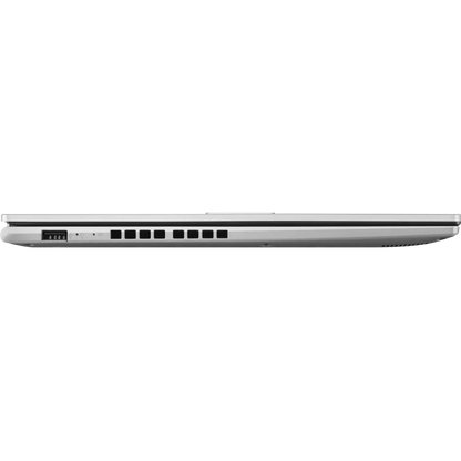 ASUS Vivobook M1502NAQ 15.6 inch FHD Ryzen laptop silver left side profile view showing ports
