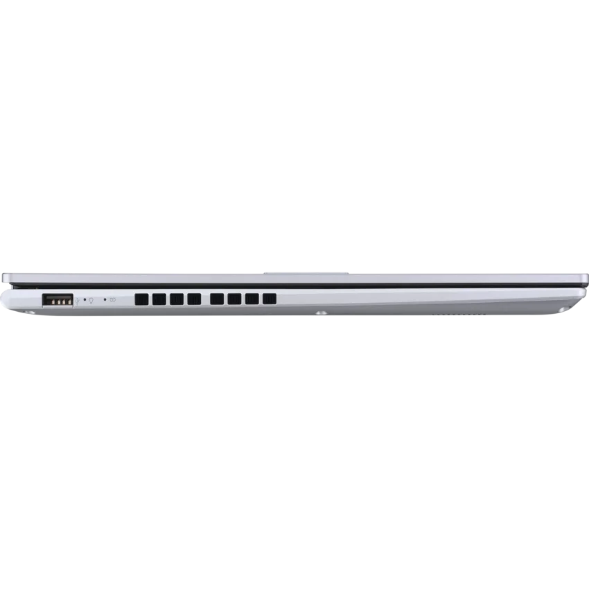 ASUS Vivobook 16 M1605NAQ Ryzen silver 16" WUXGA Laptop right side profile view. 