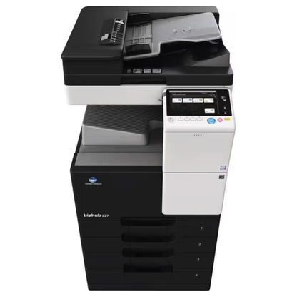 Refurbished Konica Minolta Bizhub C227 A3 Colour Multifunction Laser Printer | Print Copy Scan | Network Ready