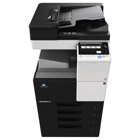 Refurbished Konica Minolta Bizhub C227 A3 Colour Multifunction Laser Printer | Print Copy Scan | Network Ready