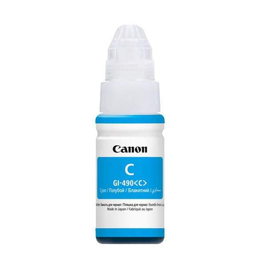 Canon GI-490 Cyan Ink Bottle
