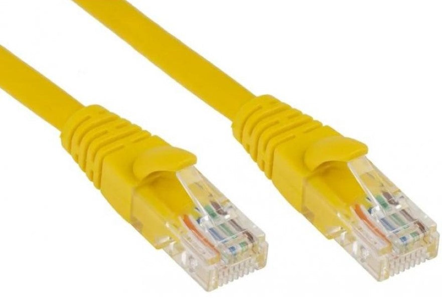 CAT5E 10 Metre Yellow Ethernet Cable