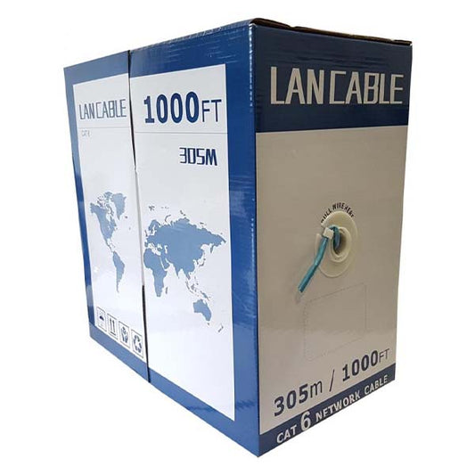 CAT6 305M CCA,GREY/BLUE