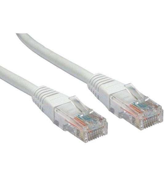 1MTR CAT6 FLYLEAD  LIGHT GREY