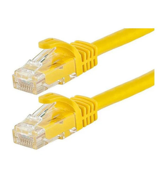 Microworld CAT6 Ethernet Cable - Yellow