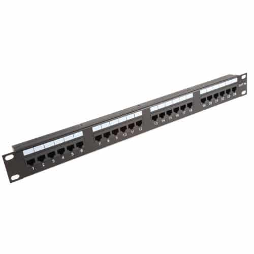 RCT 24 PORT CAT5E UTP PATCH PANEL