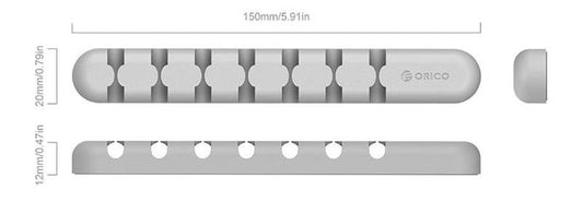 Orico CBS7-GY silicone cable manager. 