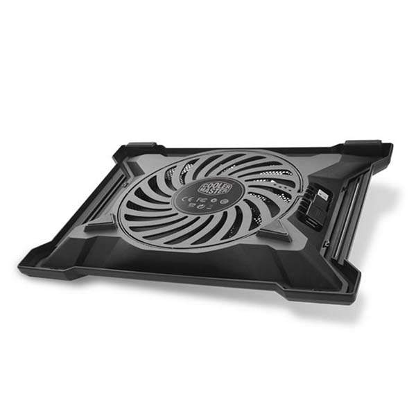 Cooler Master NotePal X-Slim II Laptop Cooling Pad - Black; Silent 200mm Fan; Egonomic Design / Supports up to 15.6'' notebooks