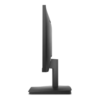 Side view of the Black Dell SE2225HM 21.5" computer monitor on a white background