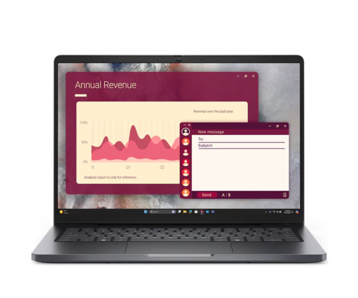 Dell Pro 14 14" FHD+ Core Ultra 5 235U, 16GB, 512GB, Win 11 Pro, AI PC, 3Yr