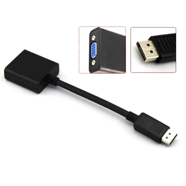 DISPLAY PORT(MALE)  TO VGA(FEMALE)