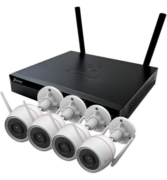 SMART HOME 8CH NVR - 4 CAMERA 2K+ KIT