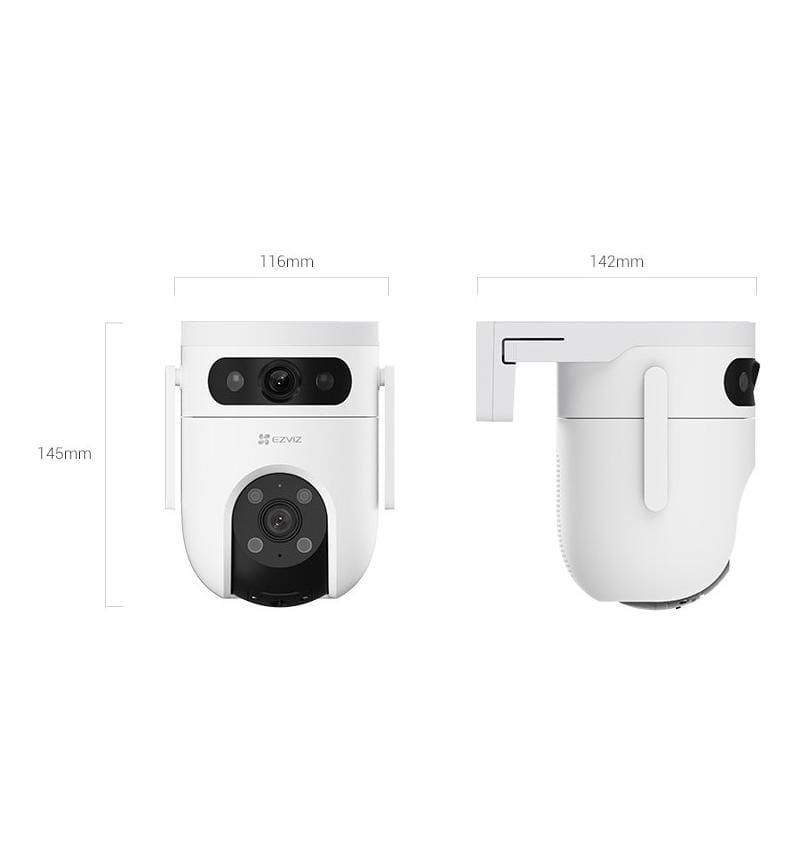 H9C 2K+2K DUAL LENS PAN&TILT WIFI CAMERA