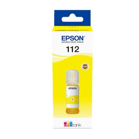 Epson 112 EcoTank Pigment Ink Bottle - Yellow