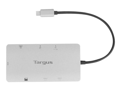 Targus USB C Universal Dual HDMI 4K Docking Station with 100W Power Delivery Pass Thru 2 year warranty