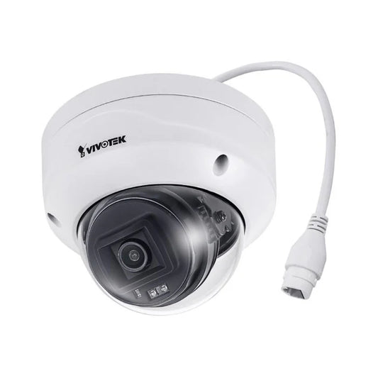 VIVOTEK Outdoor IK10 Dome; H.265 5MP; 2.8-12mm Remote Focus; 30M IR; WDR PRO; Mic