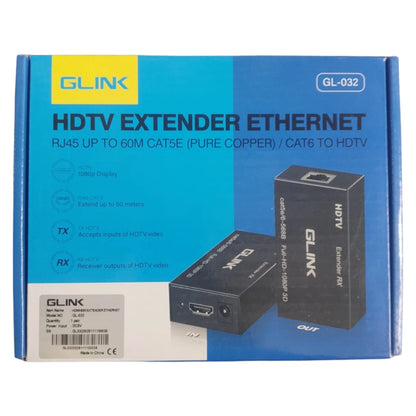 Glink HDTV Extender Ethernet packaging on a white background