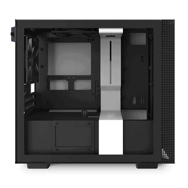 H210 WHITE/BLACK MINI-ITX CASE WITH TEMP