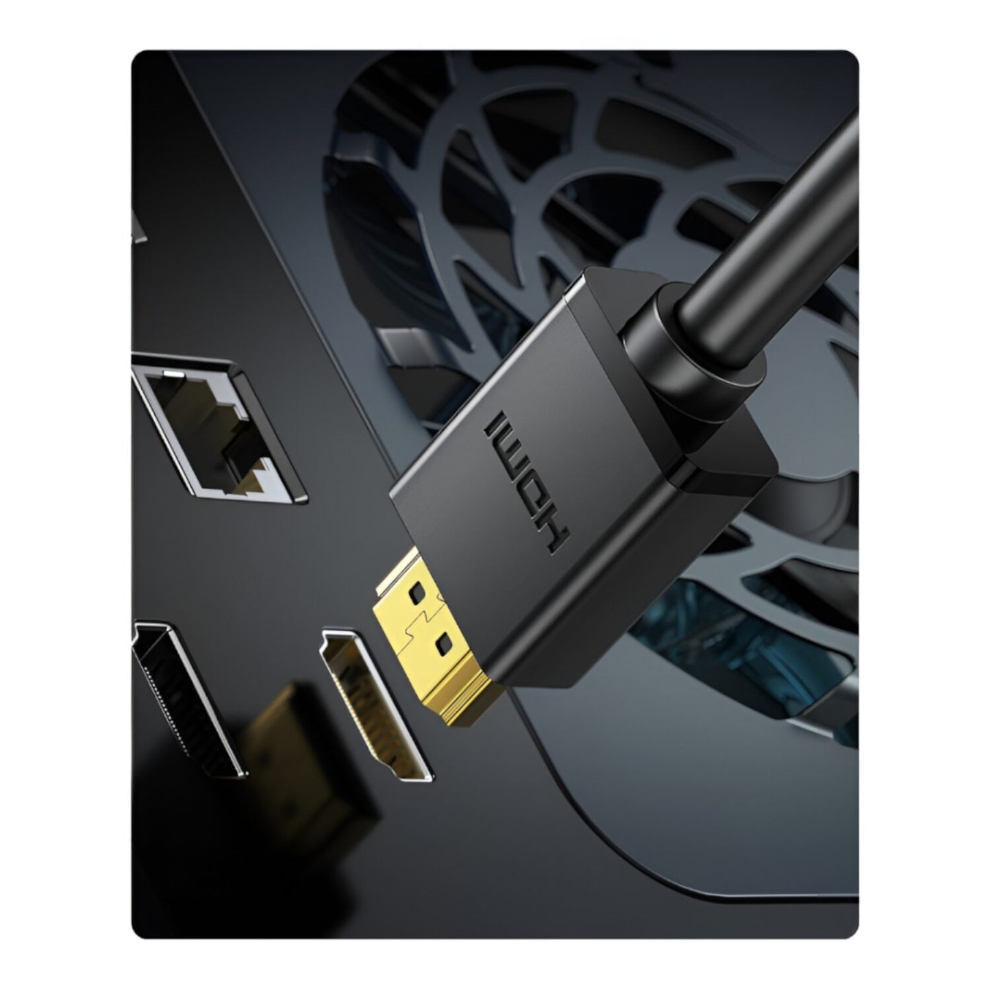 UGREEN HD104-10110 HDMI 4K Cable Male to Male Black 10m - Black