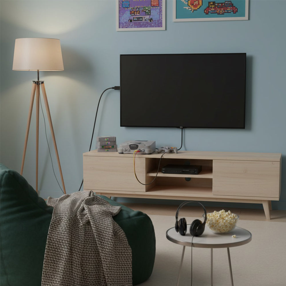 M-Link HDMI to RCA Cable 1.5M – Gold Plated Connectors for HDTV and Home Theatre – HDMRCA