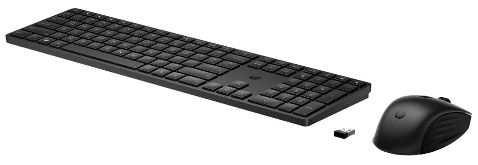 HP 655 Wireless Keyboard and Mouse Combo – 2.4 GHz | Silent Keys | Nano Receiver