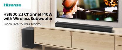 SOUNDBAR 2.1CH, 140W