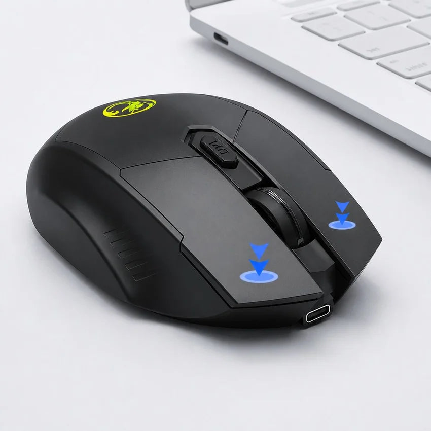 Front view of the iMICE GW-X3 Wireless Mouse