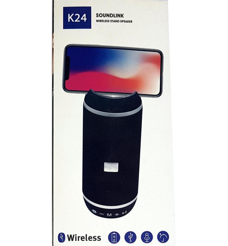 K24 BLACK BLUETOOTH/USB/FM/M-SD