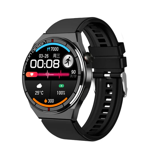 Kalobee H4 Pro Max Smart Watch 1.68" – Bluetooth Call, AMOLED Display, Wireless Charging, Business Watch