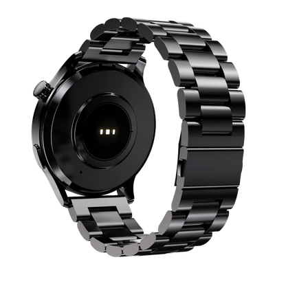 Rear view of the Kalobee SK51 Business Smart Watch with an analogue watch face