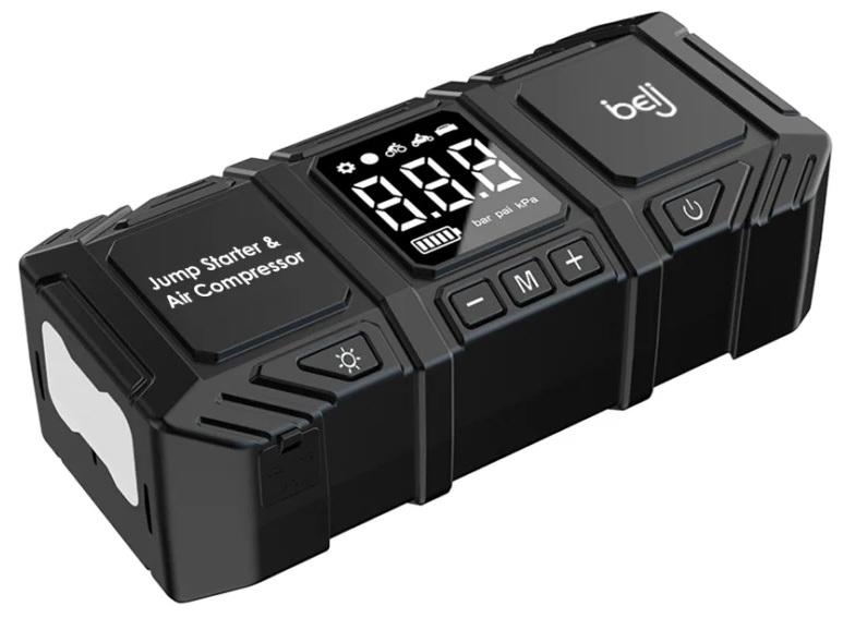 12V JUMP STARTER + AIR COMPRESS