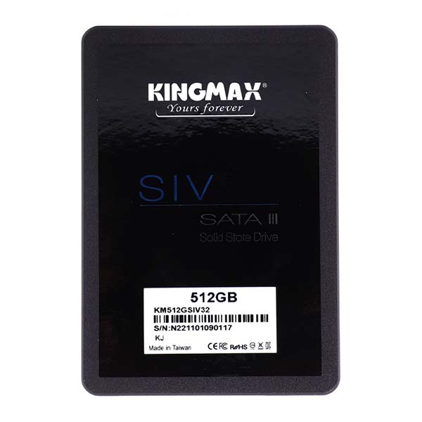 KINGMAX 512GB SSD SATA3 R/W:540/480