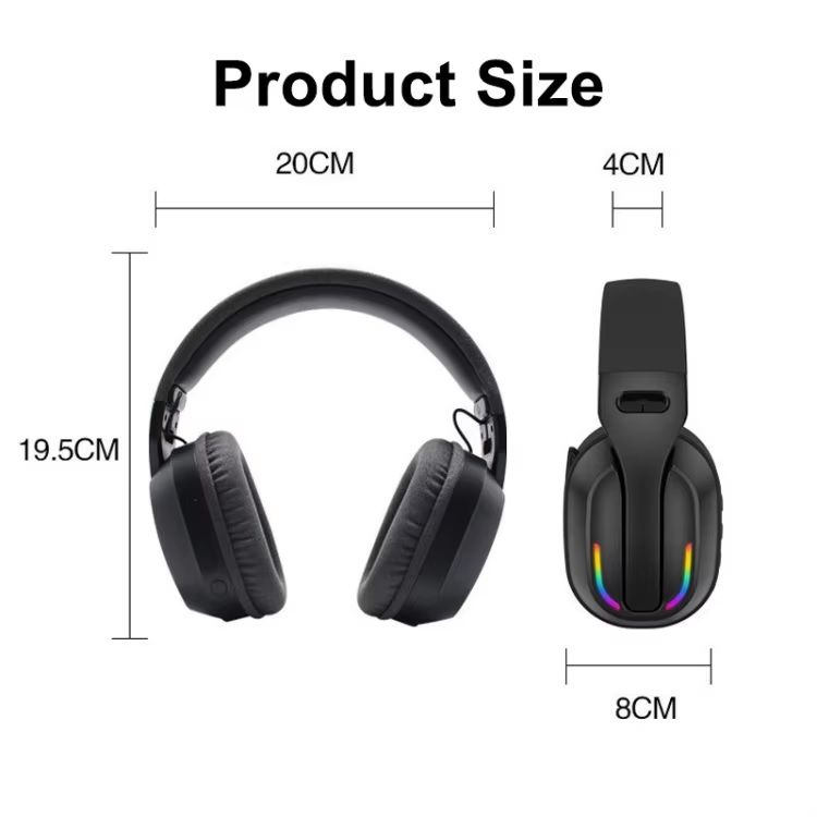 KOMC GT200 USB RGB ENC Noise Reduction Gaming Headset