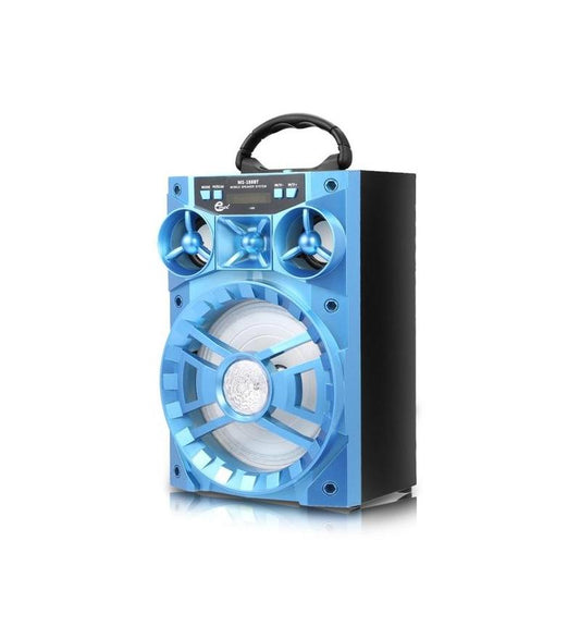 PORTABLE SPEAKER + RADIO BLUE