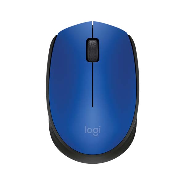 910-004640 - LOGI M171 910-004640  Wireless mouse  (BLUE Nano USB receiver 3 buttons optical .