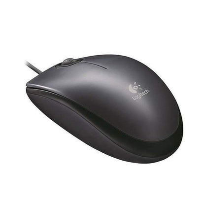 910-001793 - LOGI M90 Corded Mouse  (Black) USB 3 buttons optical tracking with wheel
