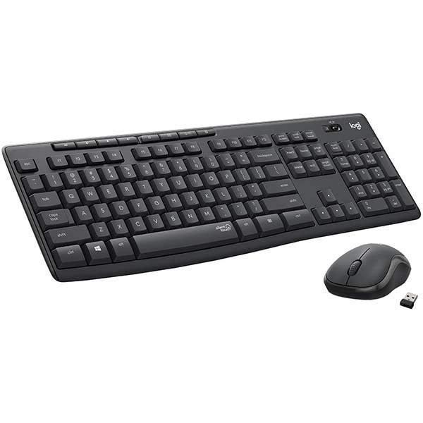920-009800 - LOGI MK295 Wireless keyboard  and mouse Combo Desktop Silent GRAPHITE